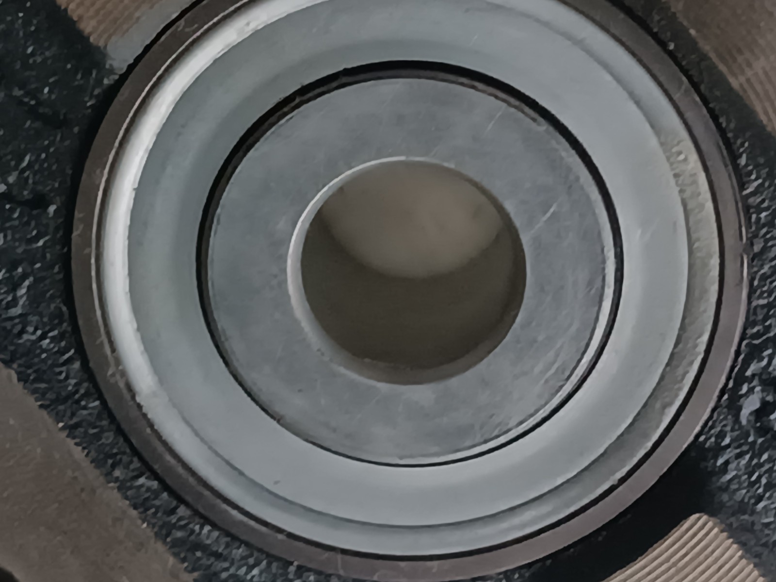 INA GLCTE12 Two-bolt Flanged Bearing, Bore: 12mm, Oval Cast Iron Housing