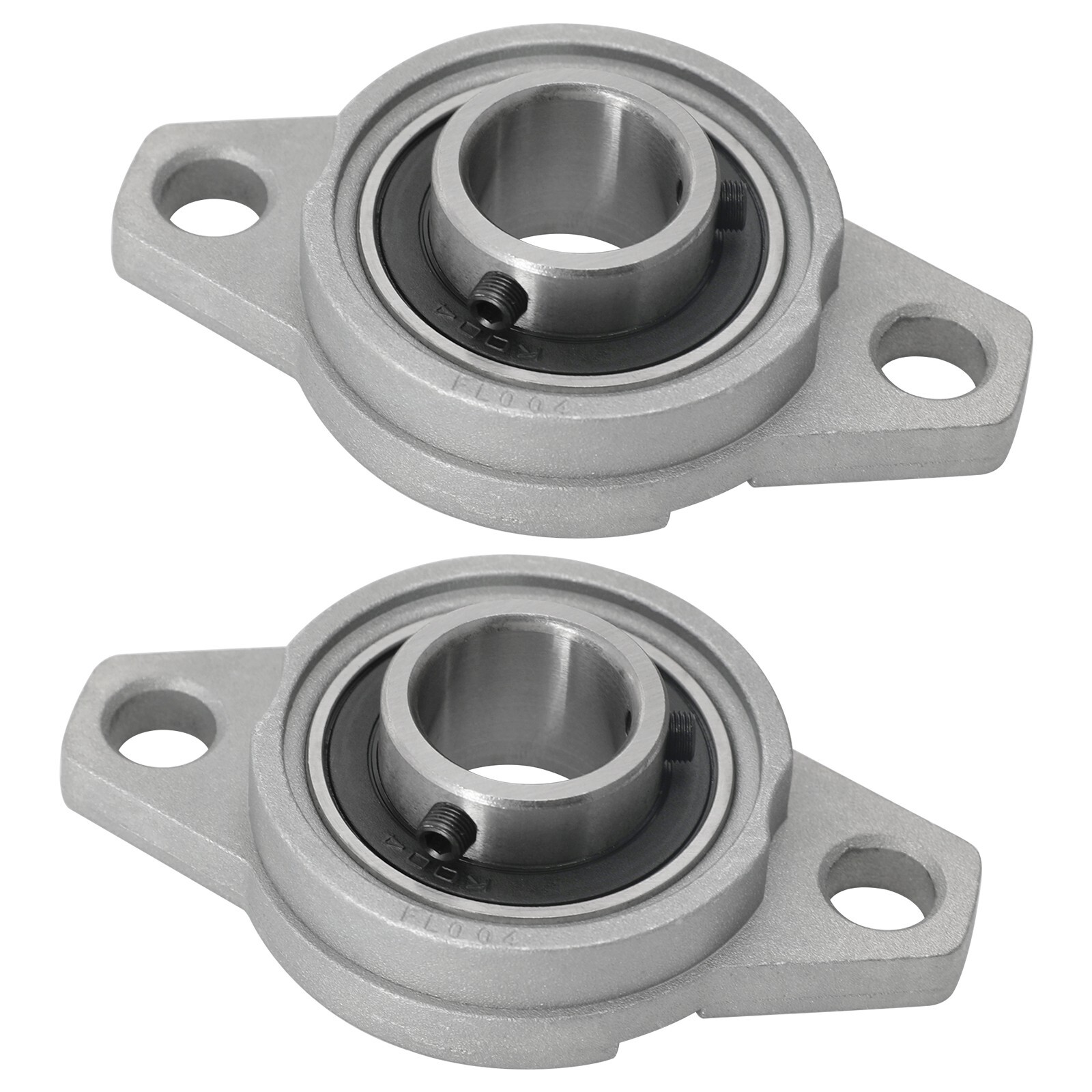 20mm 25mm 30mm Mounted Shaft Support Flange Pillow Block Bearings KFL SERIES