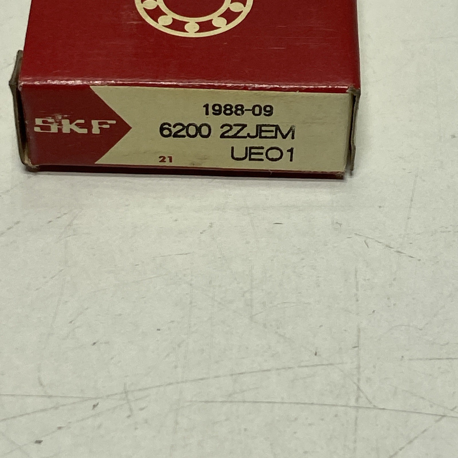 SKF 6200-2ZJEM Radial/Deep Groove Ball Bearing – 10 mm ID, 30 mm OD, 9 mm Width