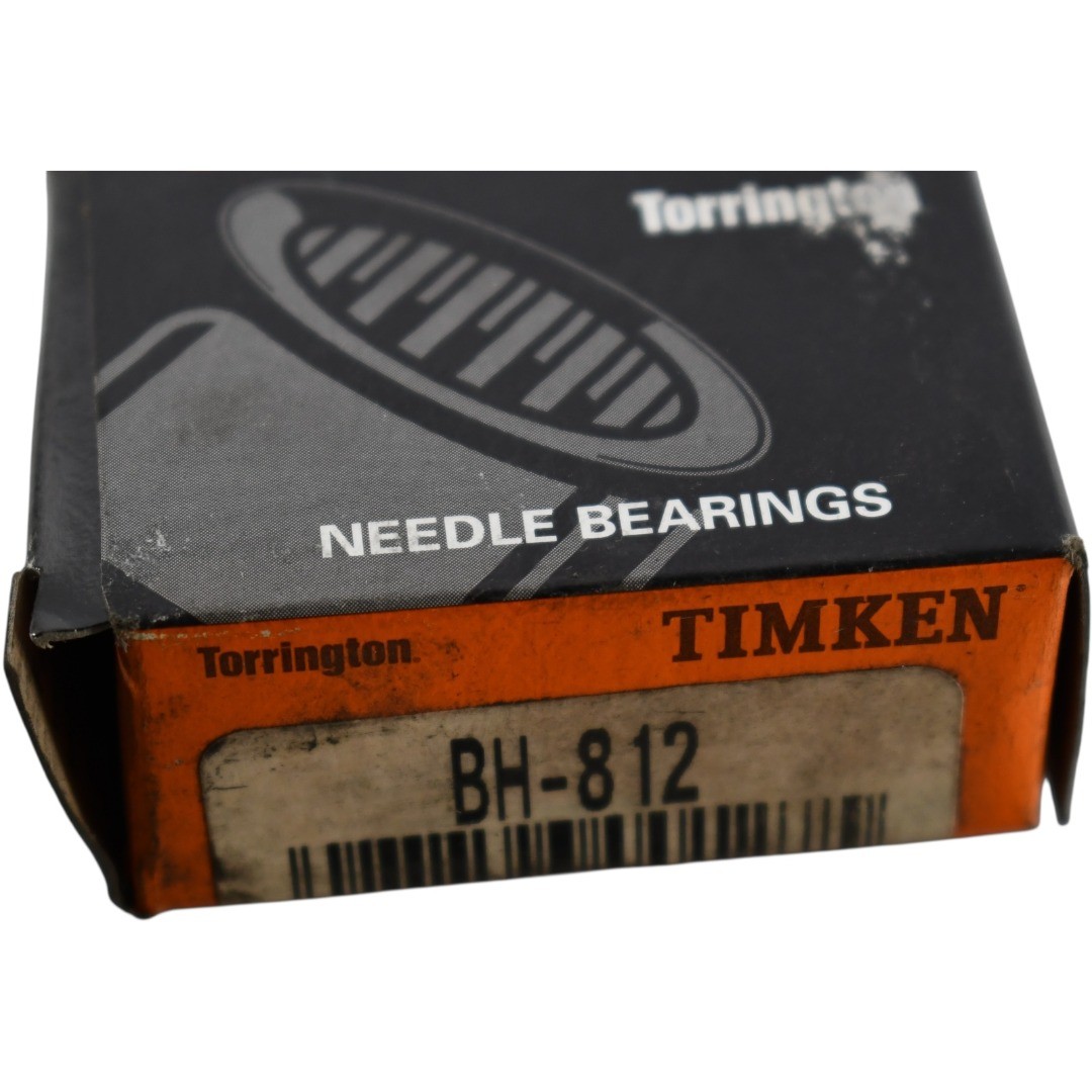 NEW Timken BH-812 Needle Roller Bearing Drawn Cup Full Complement 0.5 Inch Bore