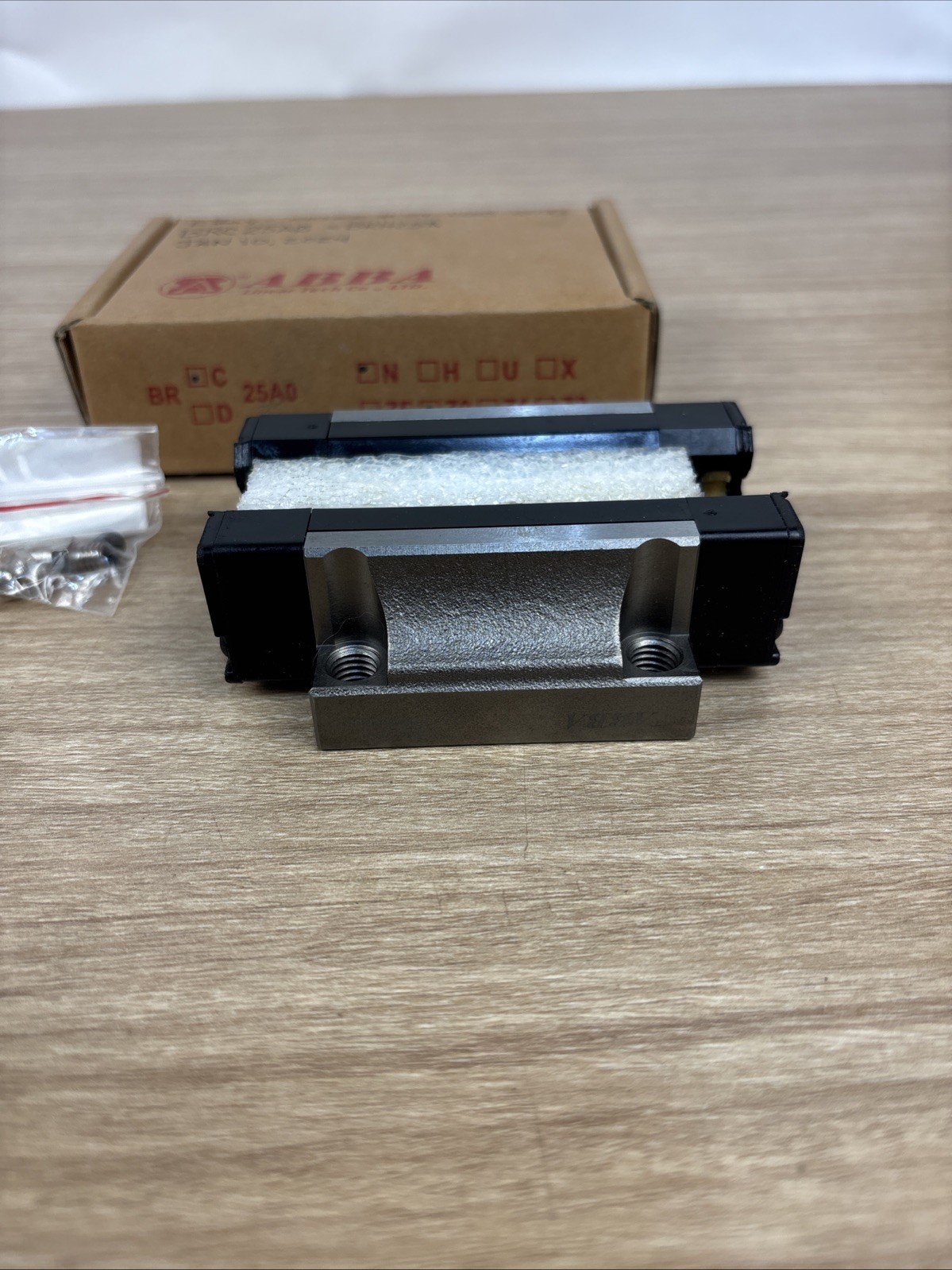 ABBA BRC25A0 LINEAR GUIDEWAY BLOCK_ABBA BRC 25 A0
