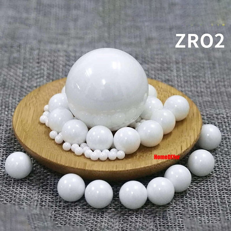 Zirconium Oxide Ceramic Bearing Balls Grade 5 Precision ZRO2 Ball Ø 1mm~31.75mm