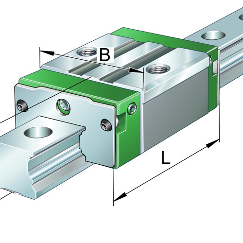 KWVE25-B-ESC-V2-G1 INA 23 x 48 x 58,2 mm LINEAR PLAIN UNIT