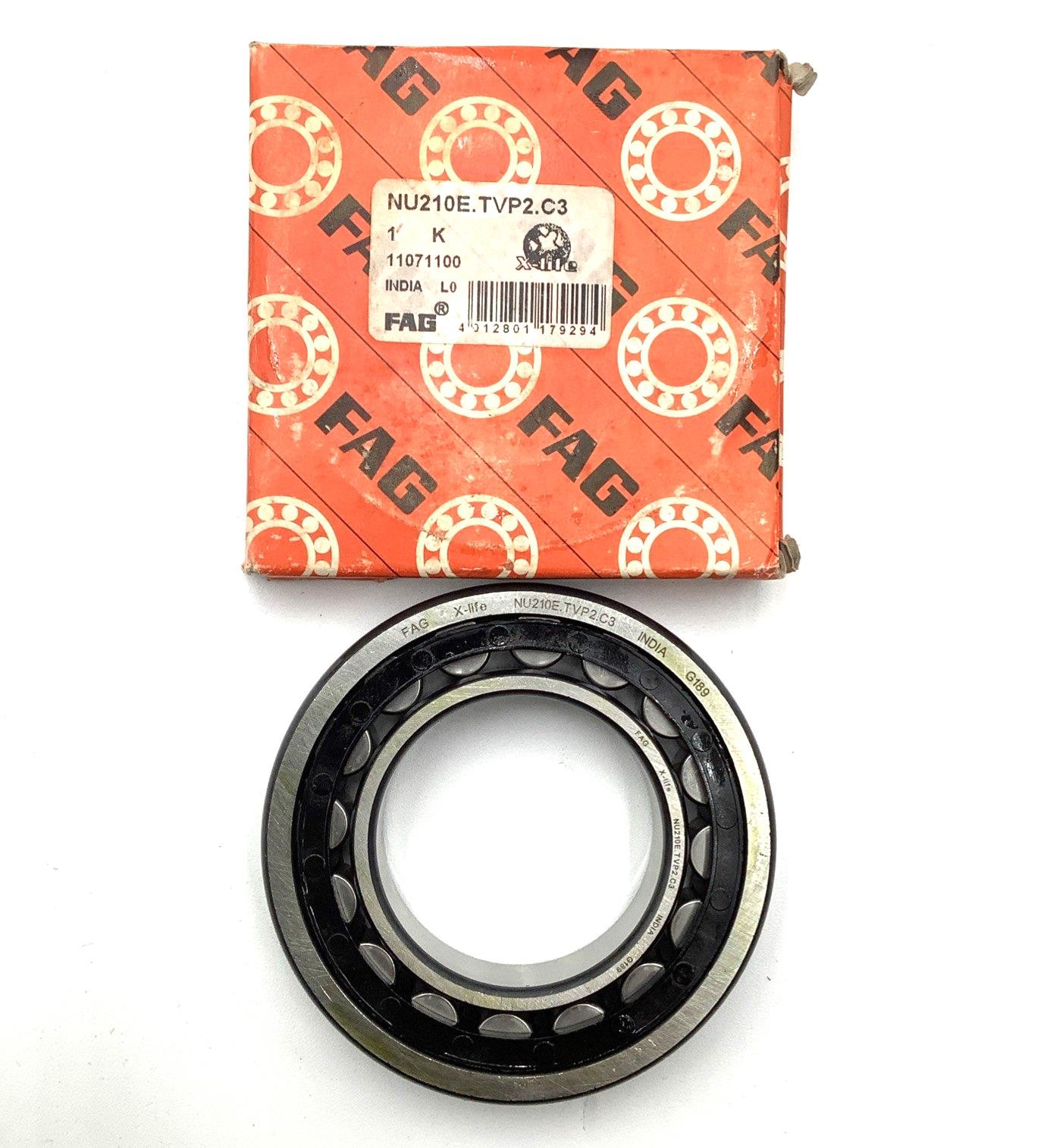 FAG NU210E.TVP2.C3 Cylindrical Roller Bearing