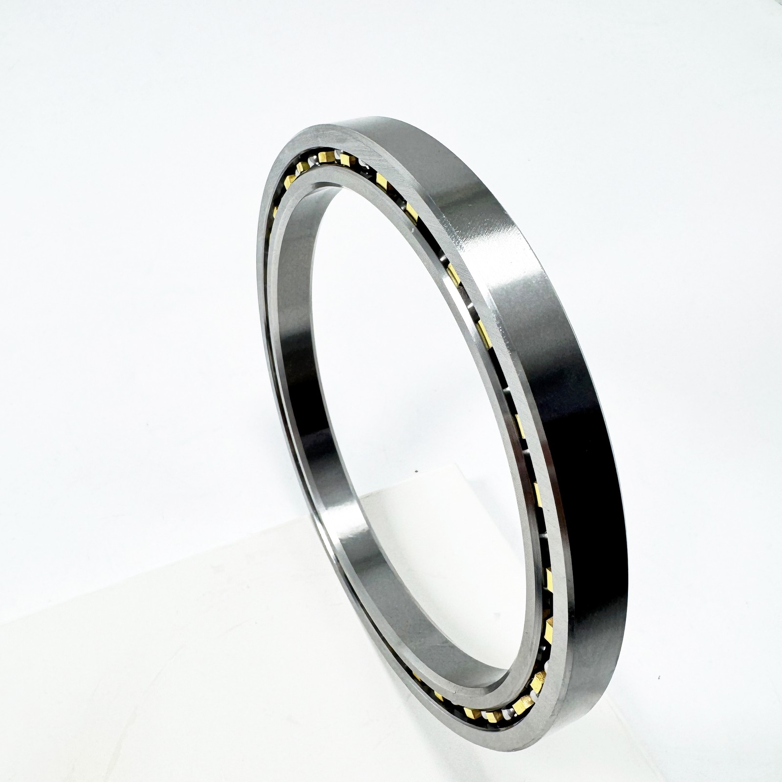 Molded Low Profile Extra Slim Section Roller Bearing fit for Aerospace 1Pc Unit
