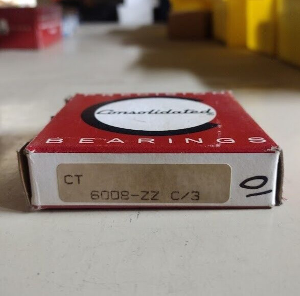 6008-ZZ C3 CONSOLIDATED BEARING 40mm X 68mm X 15mm