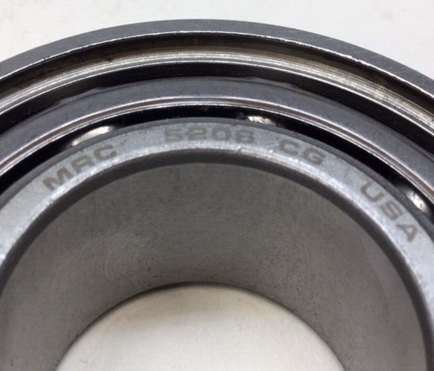 MRC 5206 CG Angular Contact Ball Bearing Double Row 30 ID X 62 OD X 0.9375in
