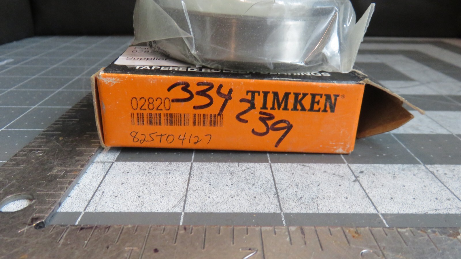 Timken 02820-20082 Tapered Roller Bearing Cup 2.8750 in OD 0.6875 in Width
