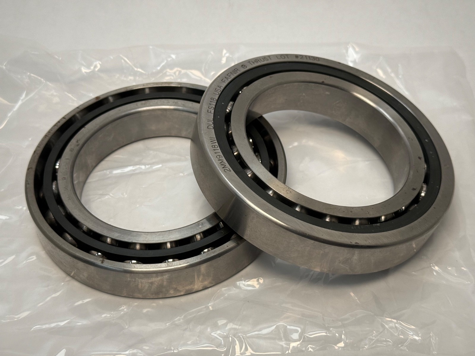 Fafnir 2MM9118WI-DUL Angular Bearing 90x140x24 mm 7018 2MM-9118-WI-DUL 2 Pcs