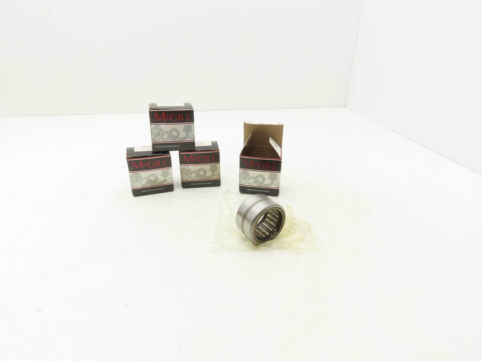 McGill MR 24 SS Needle Roller Bearing 1.50″ Bore x 2″ OD x 1.25″ Width Lot of 4