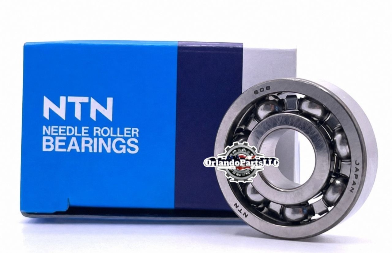 NTN 608 Deep Groove Ball Bearings, OPEN TYPE, NO SEALS 8x22x7 mm
