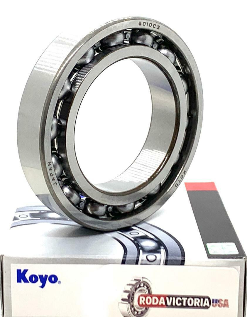 KOYO 6010 C3 DEEP GROOVE BALL BEARING, OPEN TYPE, NO SEALS 50x80x16mm
