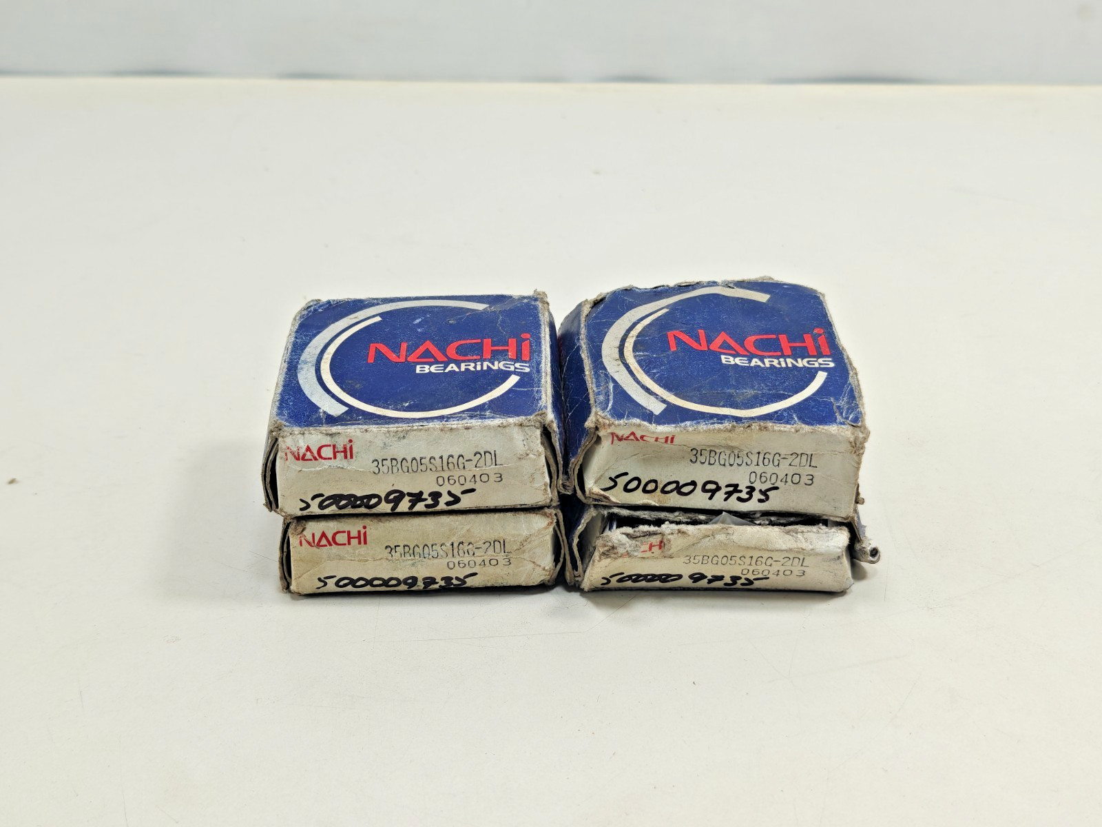 (4Pcs) 35BG05S16G-2DL Nachi Compressor Clutch Bearing 35BD219O / 83A694CS30