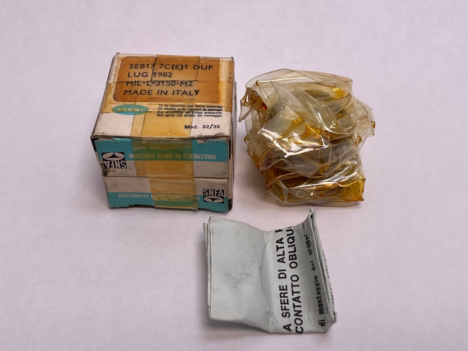 SNFA SEB17-7CE1DUH Bearing 17x30x7 mm 7903-C-P4 SEB17-7-CE-1-DUF Italy 2 Pcs