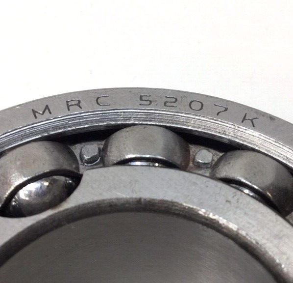 MRC 5207K Angular Contact Ball Bearing Double Row 35mm ID X 72mm OD X 27mm W