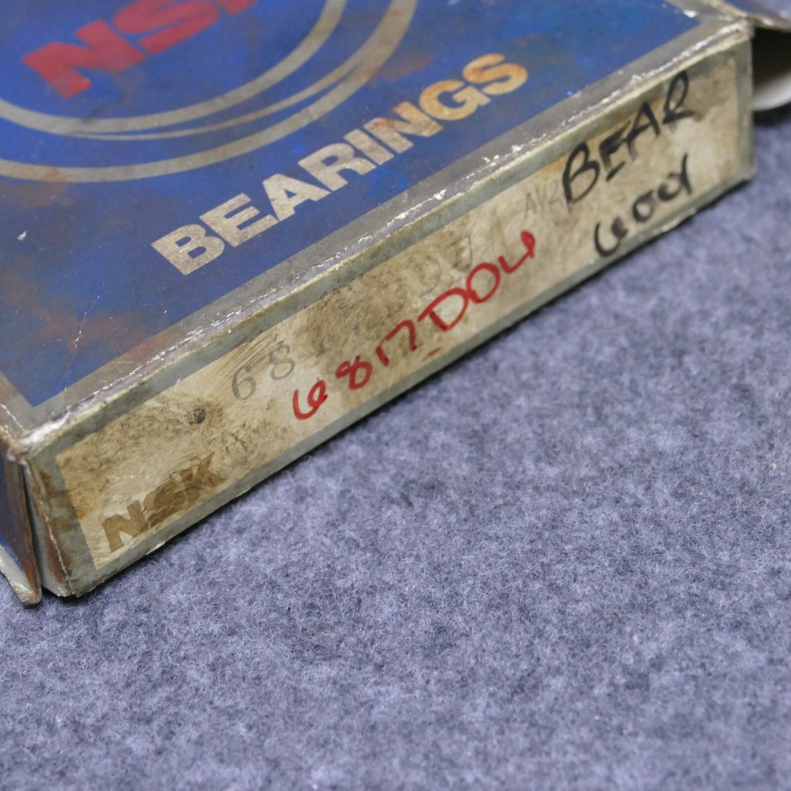 NSK 6817DDU 6817DU Sealed Ball Bearing 85mm Bore X 100mm X 13mm New In Box