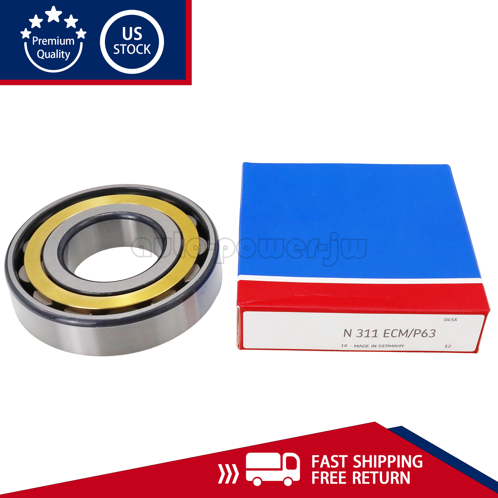NEW Fits For SKF Ball Bearing Cylindrical Roller Bearing N311ECM/P63 NOV- US