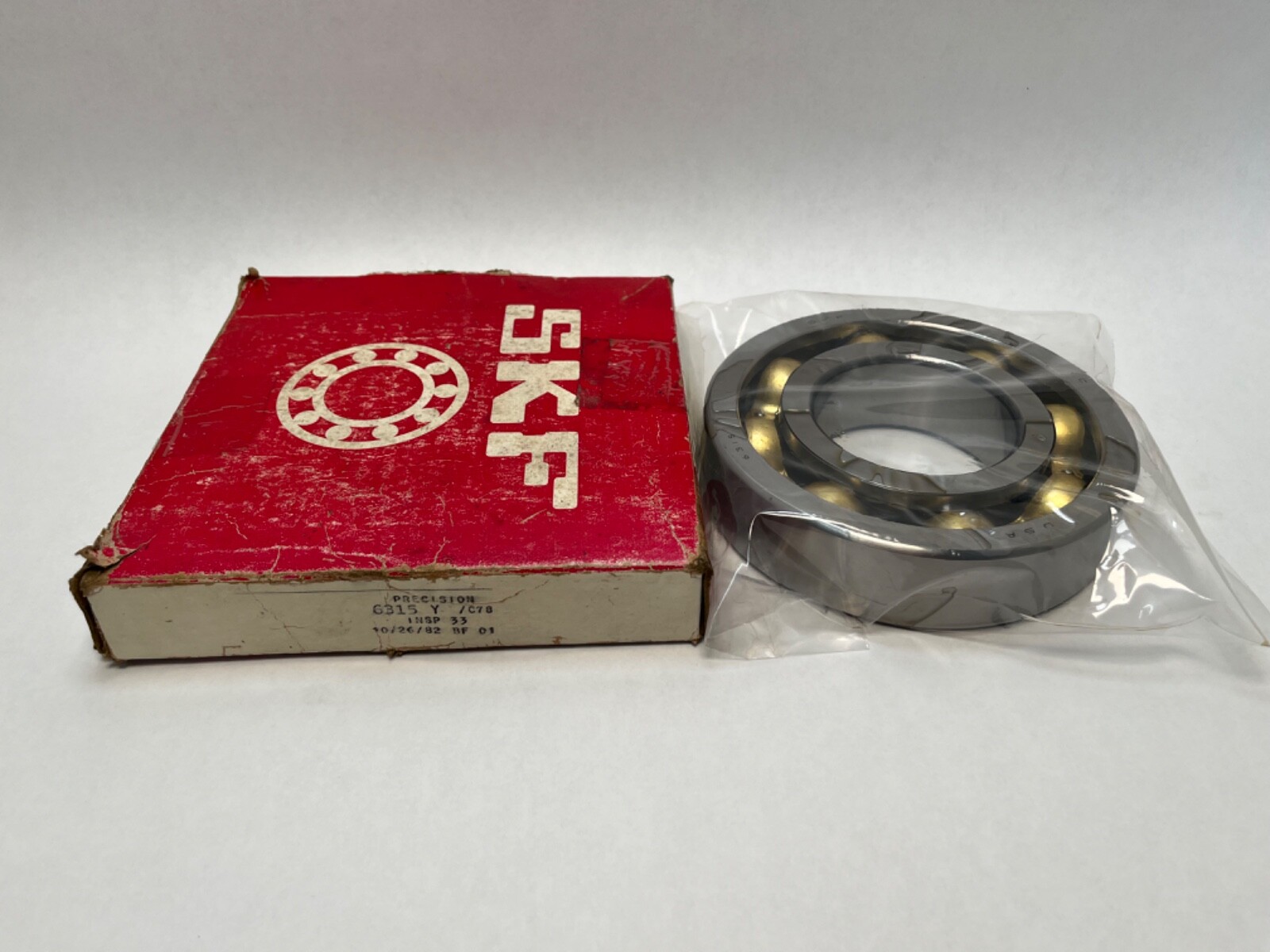SKF 6315YC78 Bearing Open 75x160x37mm 6315-Y-C78 ABEC5 P5 USA