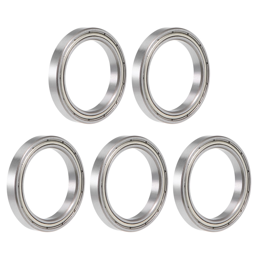 5pcs 6704ZZ Deep Groove Ball Bearing Double Shielded GCr15 Bearings 20x27x4mm