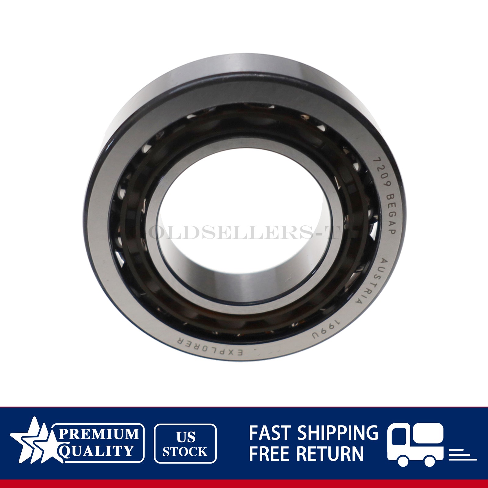 NEW Fits SKF 7209 BEGAP Angular Contact Ball Bearing 45x85x19 mm US