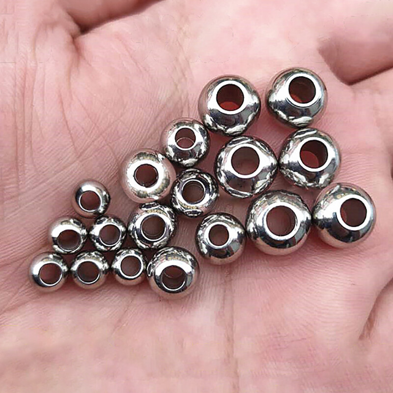 Through Hole Stainless Steel Balls Perforated Round Balls Solid Ball OD 2-12.7mm