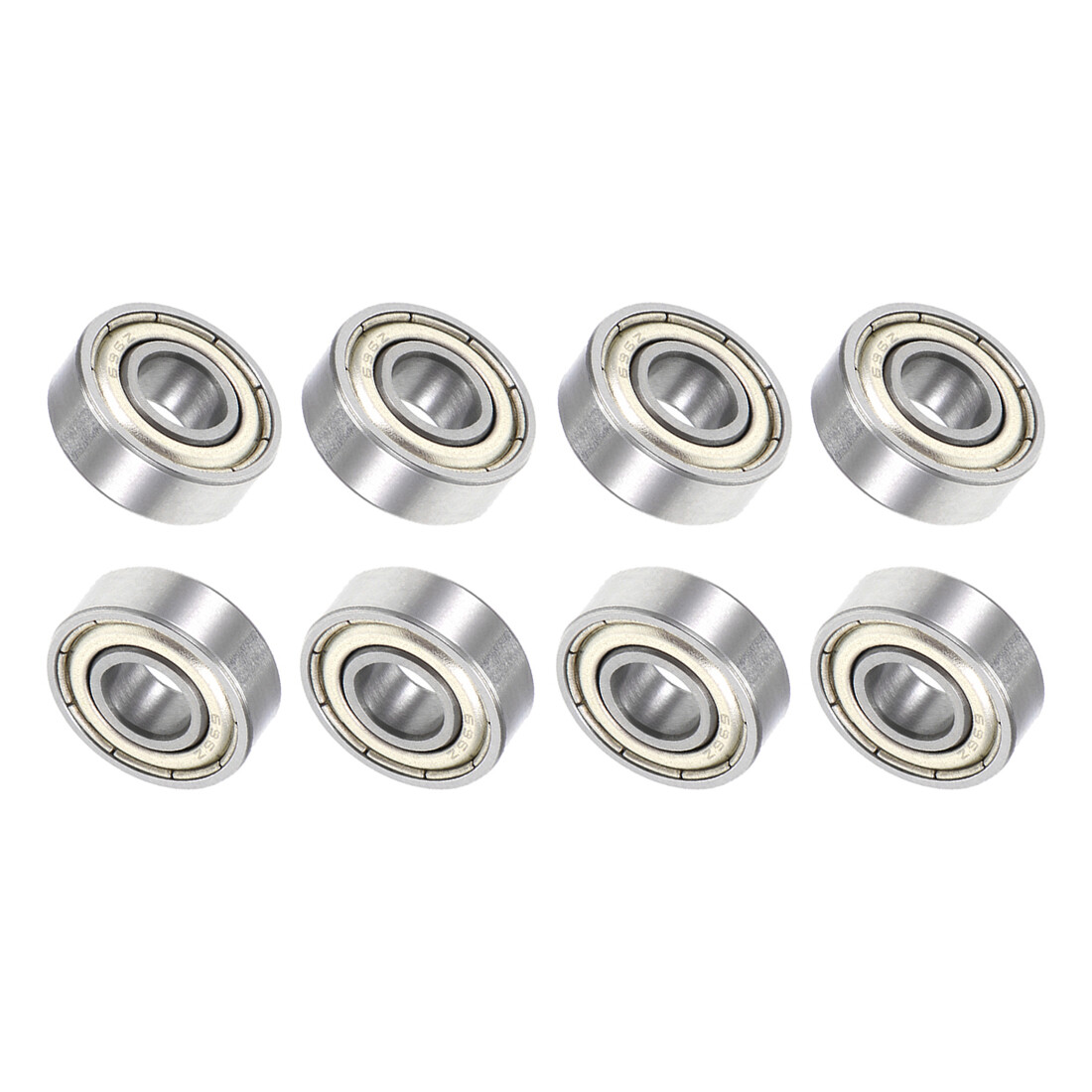10Pcs 6x15x5mm Bearing ABEC-3 Ball Bearings 696ZZ
