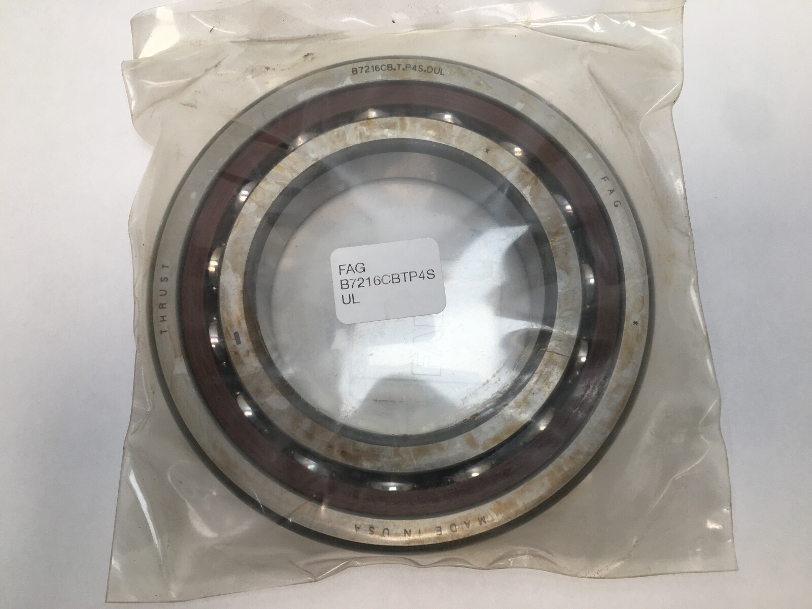 FAG B7216CB.T.P4S.UL Bearing 80x140x26 mm 7216C B-7216-C-B-T-P4S-UL USA