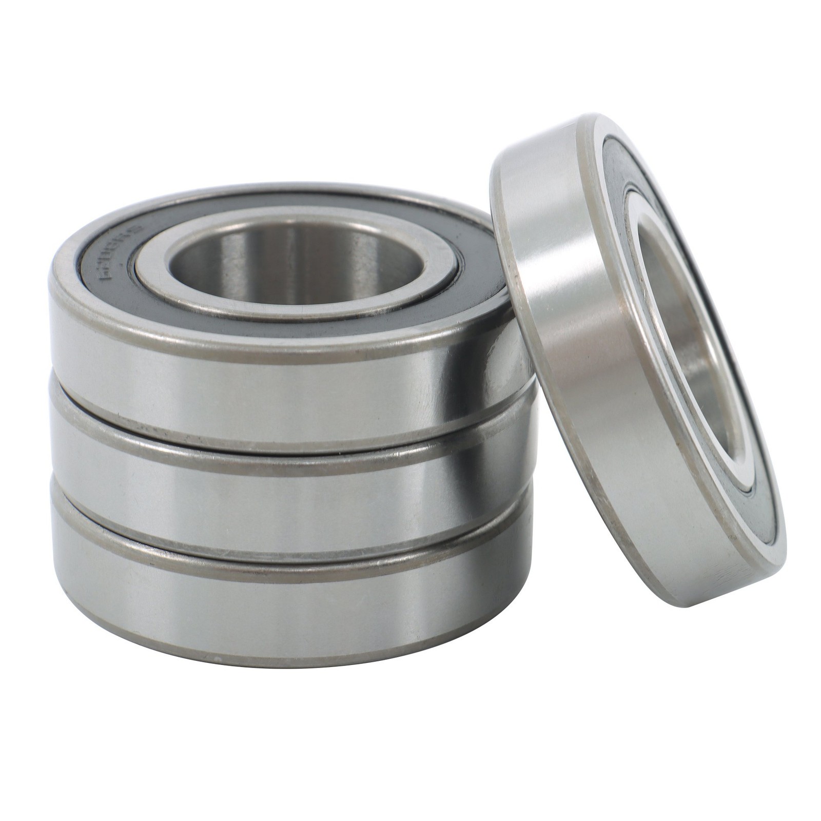 6208-2RS Deep Groove Bearings 4pcs 40mm x80mm x18mm Rubber Sealed