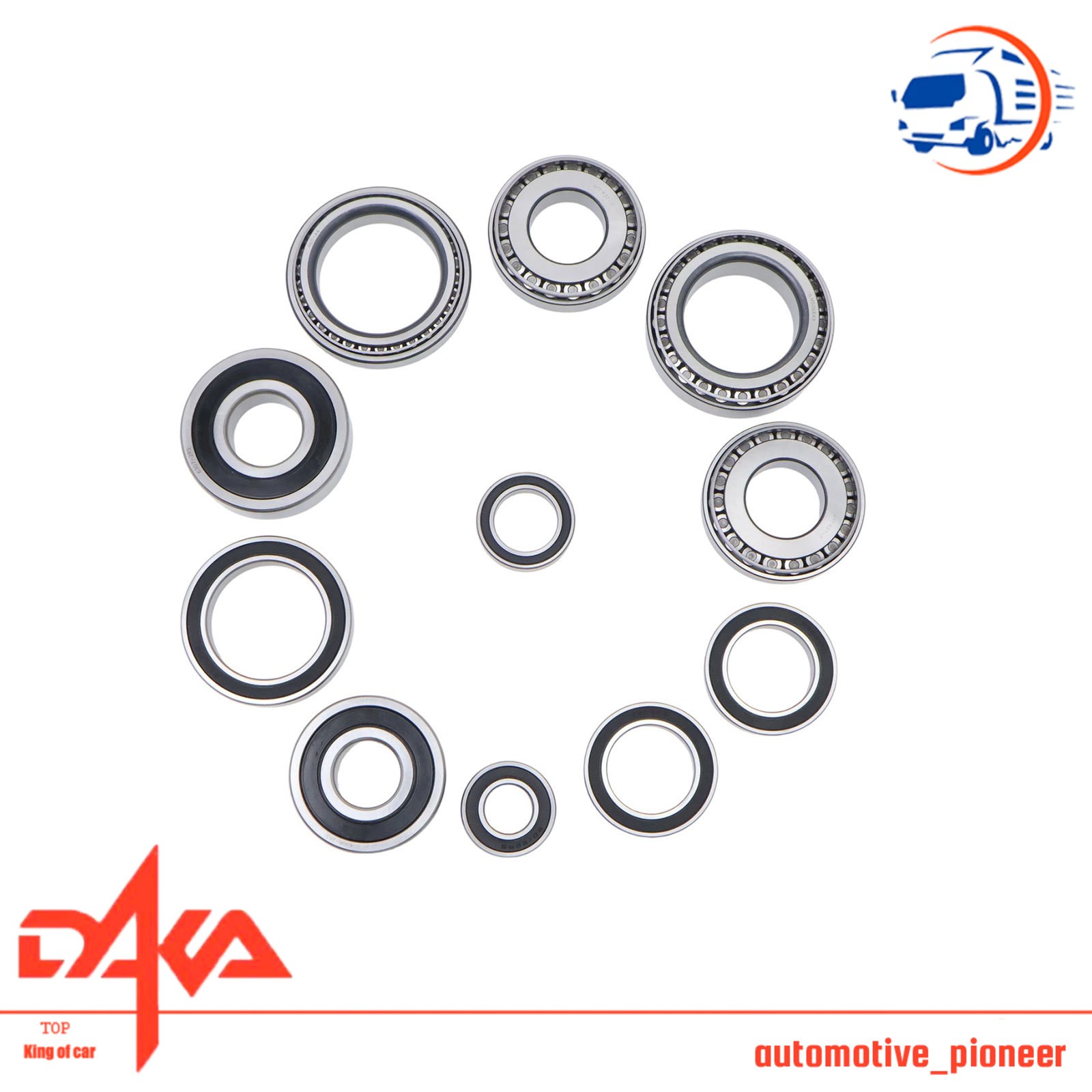 NEW HF35 Transmission Set Of Bearings 11Pcs For C-max Fusion Lincoln Hybrid