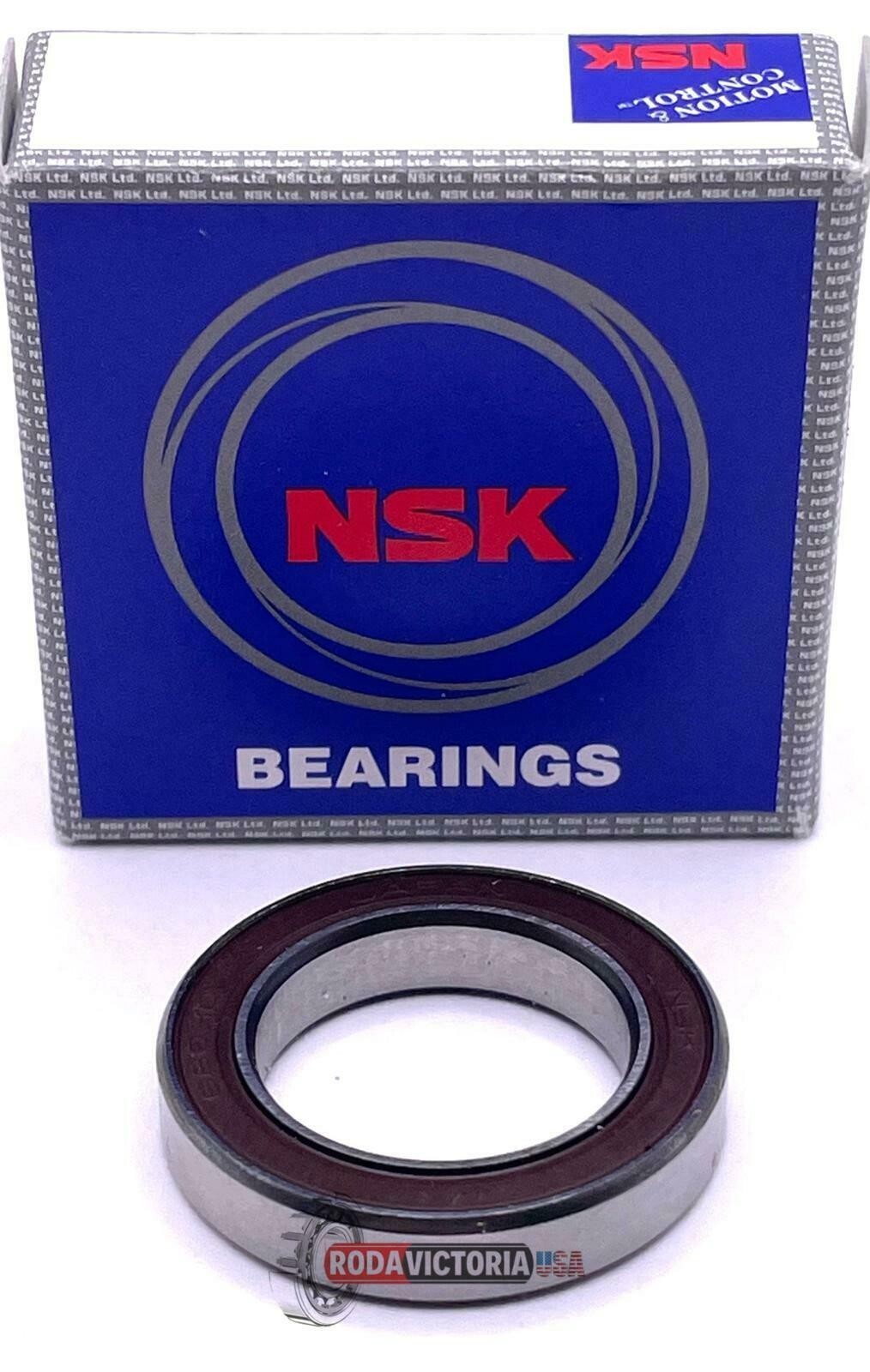 NSK 6803 DD Deep Groove Ball Bearing, Rubber Sealed 61803 2RS 17x26x5 mm