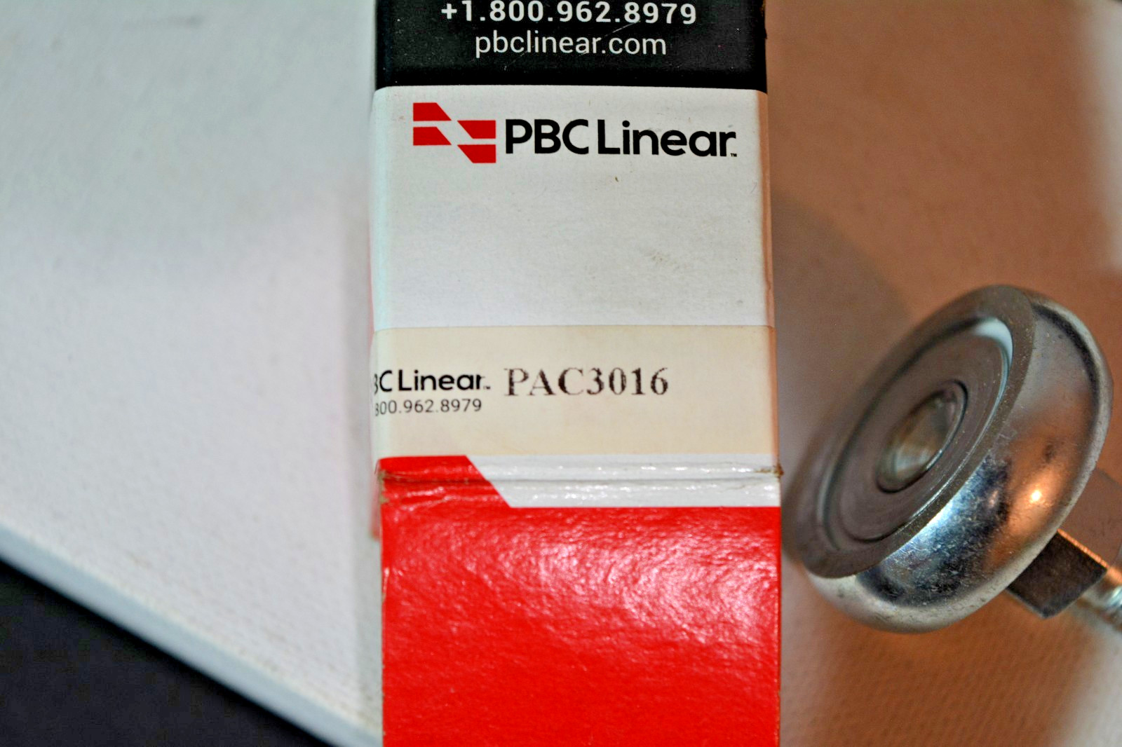 NEW PBC Linear PAC3016 Crown Roller Bearing, 1.380 Roller Dia