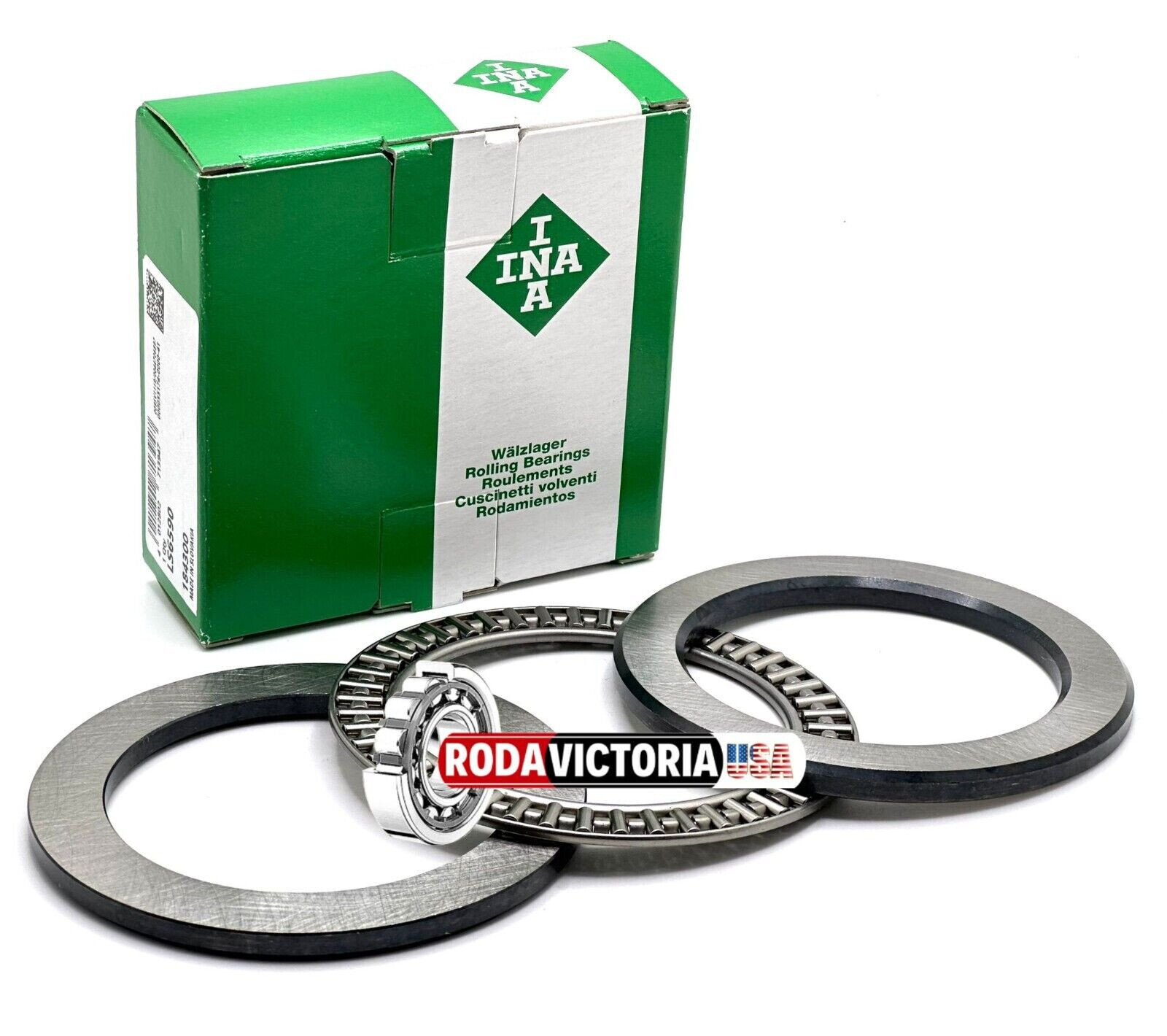INA AXK6590 NEEDLE ROLLER BEARING + TWO WASHERS LS6590