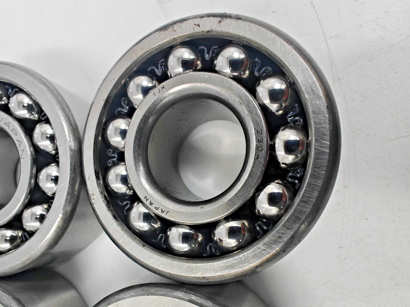 (4Pcs.) 2304 IJK Double Row Self-Aligning Ball Bearing 2304 JAPAN Lot of 4pcs