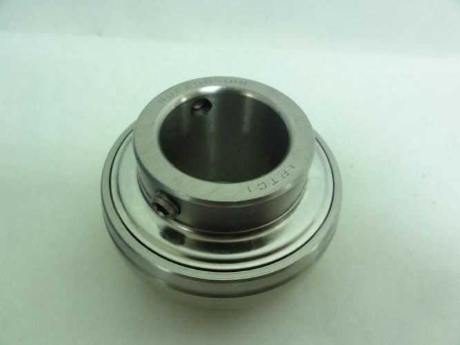 187085 Old-Stock; IPTCI SUC206-18 SS Insert Bearing; 1.125″ Bore; 2.4409″ OD