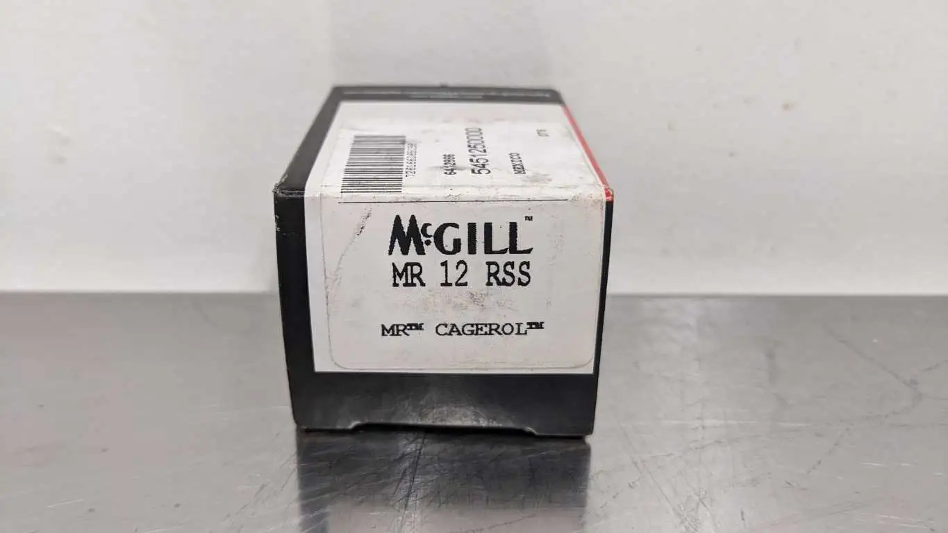 McGill MR 12 RSS Cagerol Radial Needle Roller Bearing .75″ ID 1.25″ OD 1″ Wide