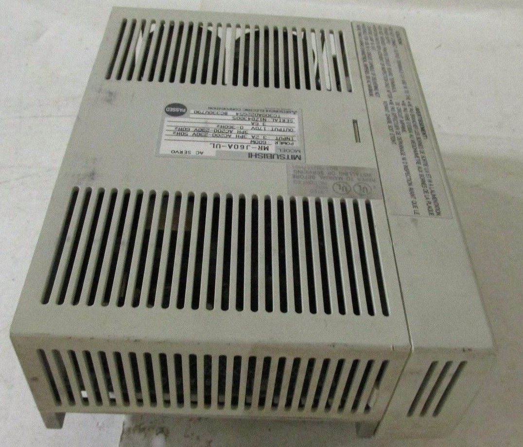 Mitsubishi Electric Corporation AC Servo Model MR-J60A-UL 600W 50143 ELL