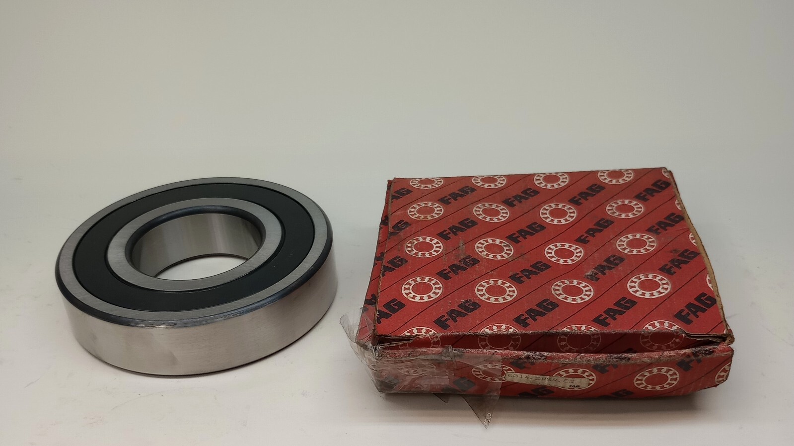 FAG 6314-2RSR-C3 Ball Bearing Deep Groove 70mm ID X 150mm OD X 35mm W Sealed