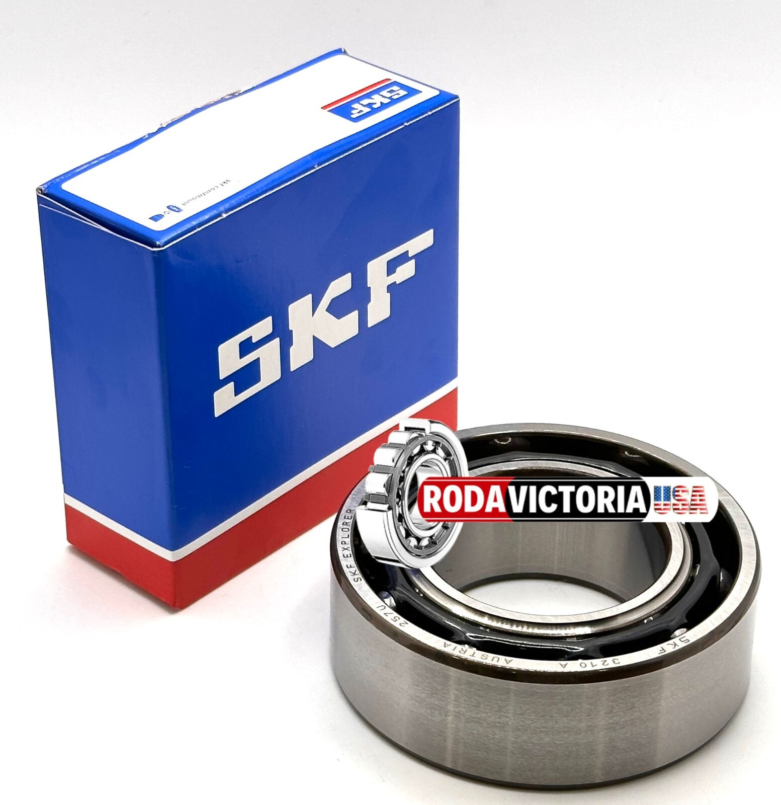 SKF 3210 A Angular Contact Ball Bearings 50x90x30.2mm 5210A OPEN, NO SEALS
