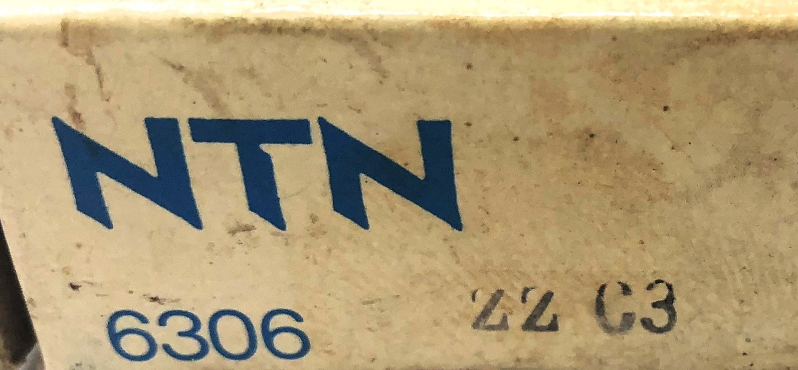 NTN Ball Bearing Made in Thailand 6306ZC3 (6306ZZC3) [Lot of 2] NOS
