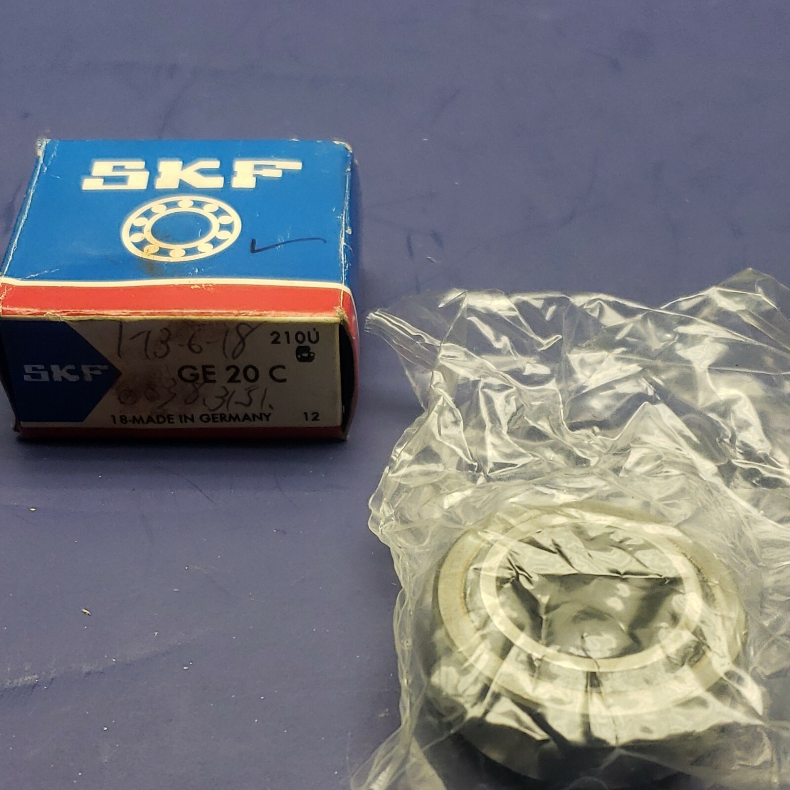 SKF GE 20 C SPHERICAL PLAIN BRGS FACTORY OEM NEW ~ In-stock 🇺🇸