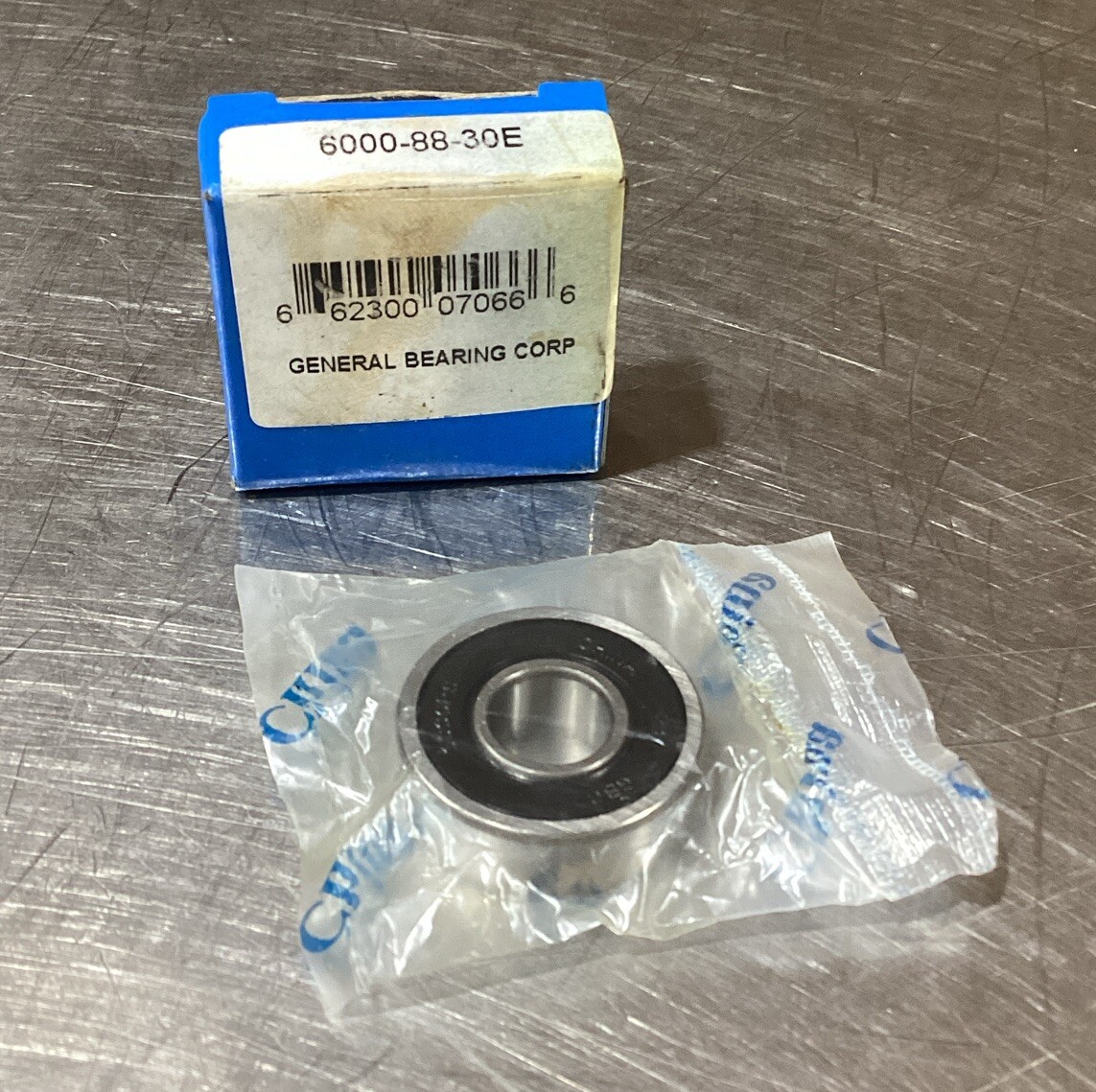 The GENERAL BEARING Corp 60002RS 23GBC Bearing 6000-88-30E
