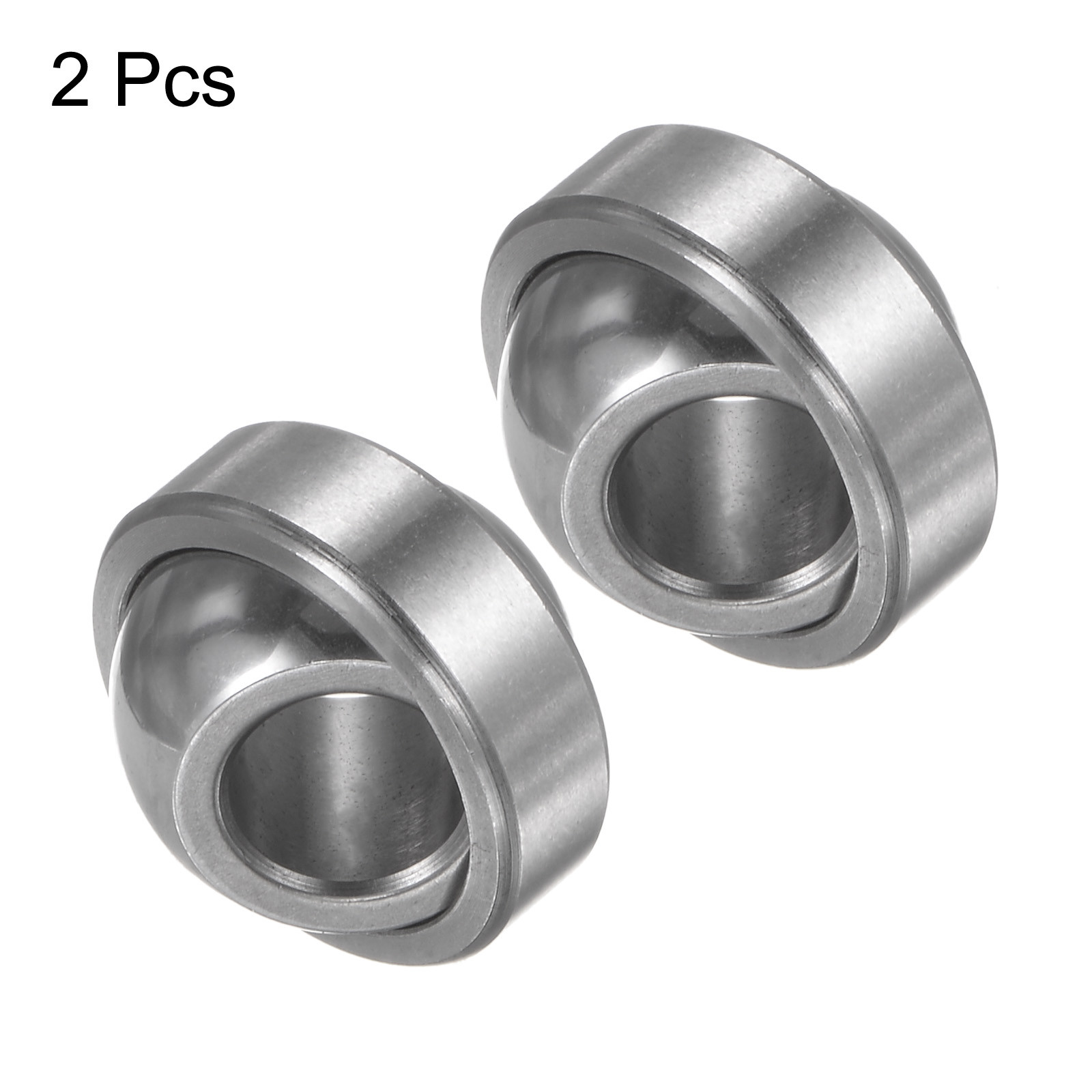 2pcs GEG8C Spherical Plain Bearing 8mmx19mmx11mm Spherical Radial Ball Bearing