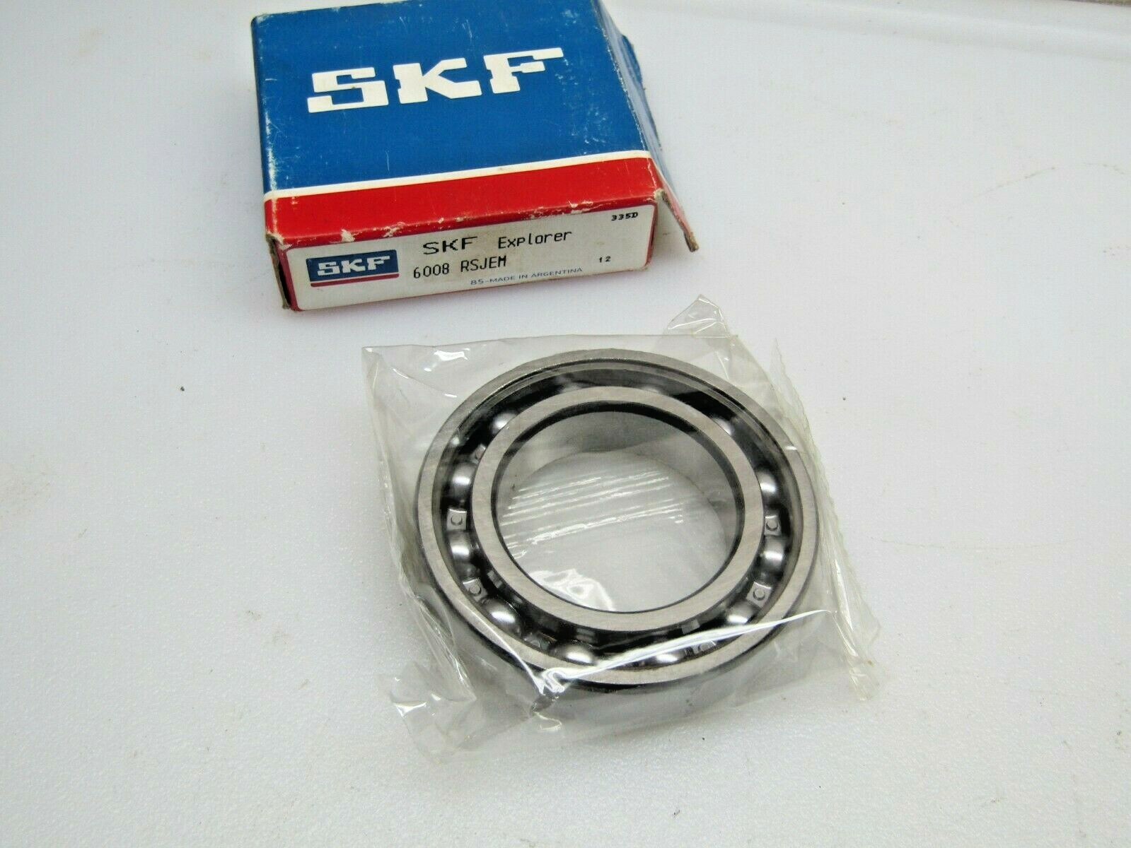 SKF 6008-RS JEM 40mm X 68mm X 15 mm Bearing Sealed on One Side