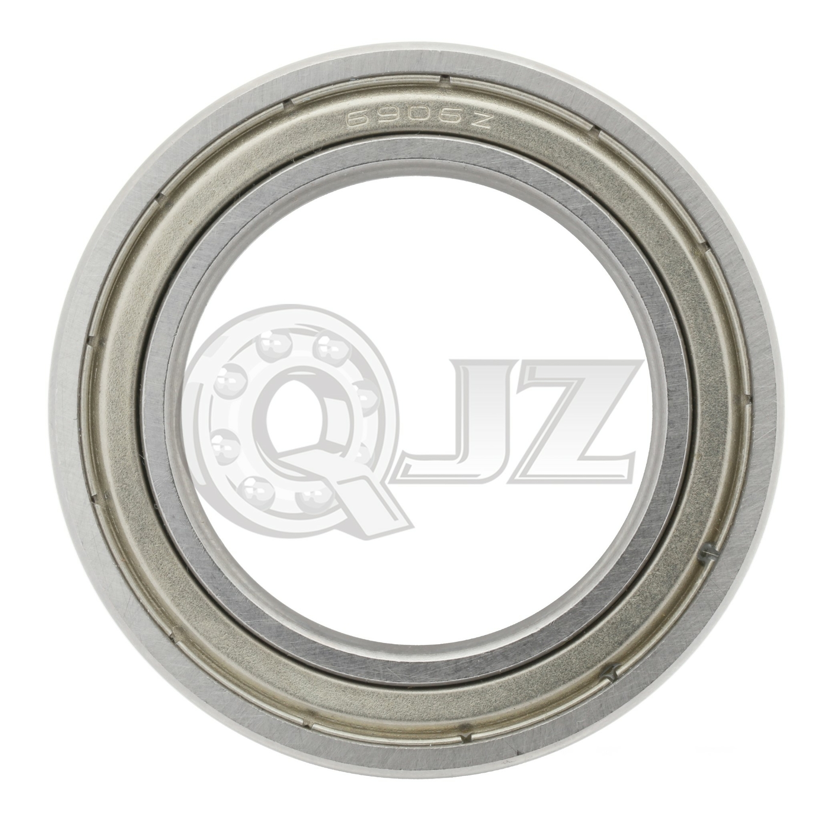 [4-Pack] 6906-ZZ Radial/Deep Groove Ball Bearing 30mm x 47mm x 9mm Double Shield