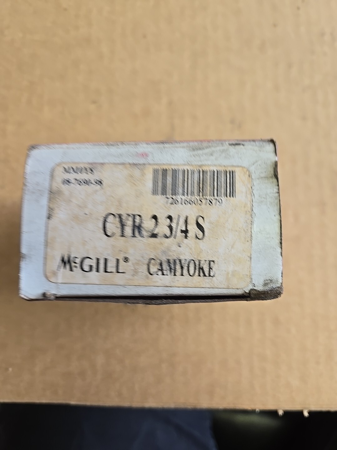 McGill CYR2-1/4S Cam Yoke Roller Bearing 1/2×1-3/4×1″ CYR 2-1/4 S USA