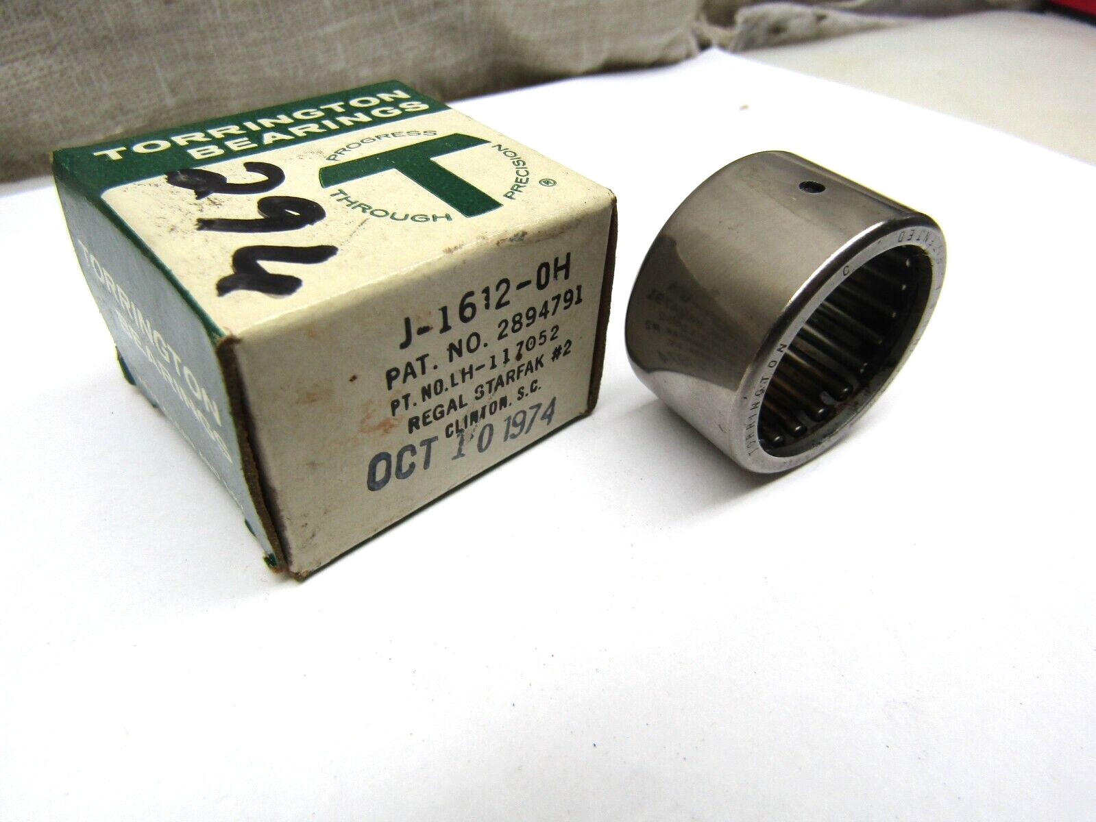 Torrington USA J-1612 OH 1″ X 1-1/4″ X 3/4″ Needle Roller Bearing
