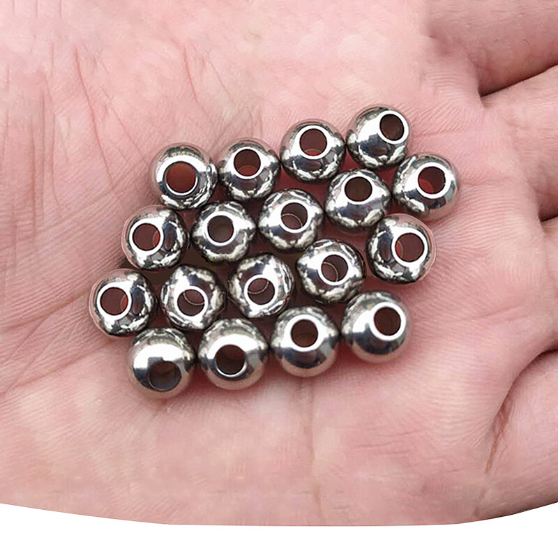 Through Hole Stainless Steel Balls Perforated Round Balls Solid Ball OD 2-12.7mm