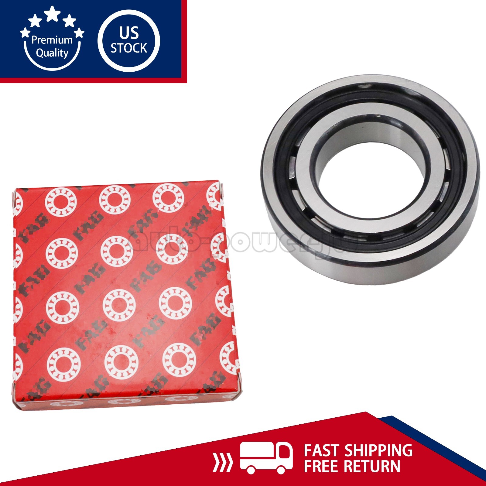 ⭐NEW Fits For FAG 20208 TVP Barrel Roller Bearing 40x80x18mm US