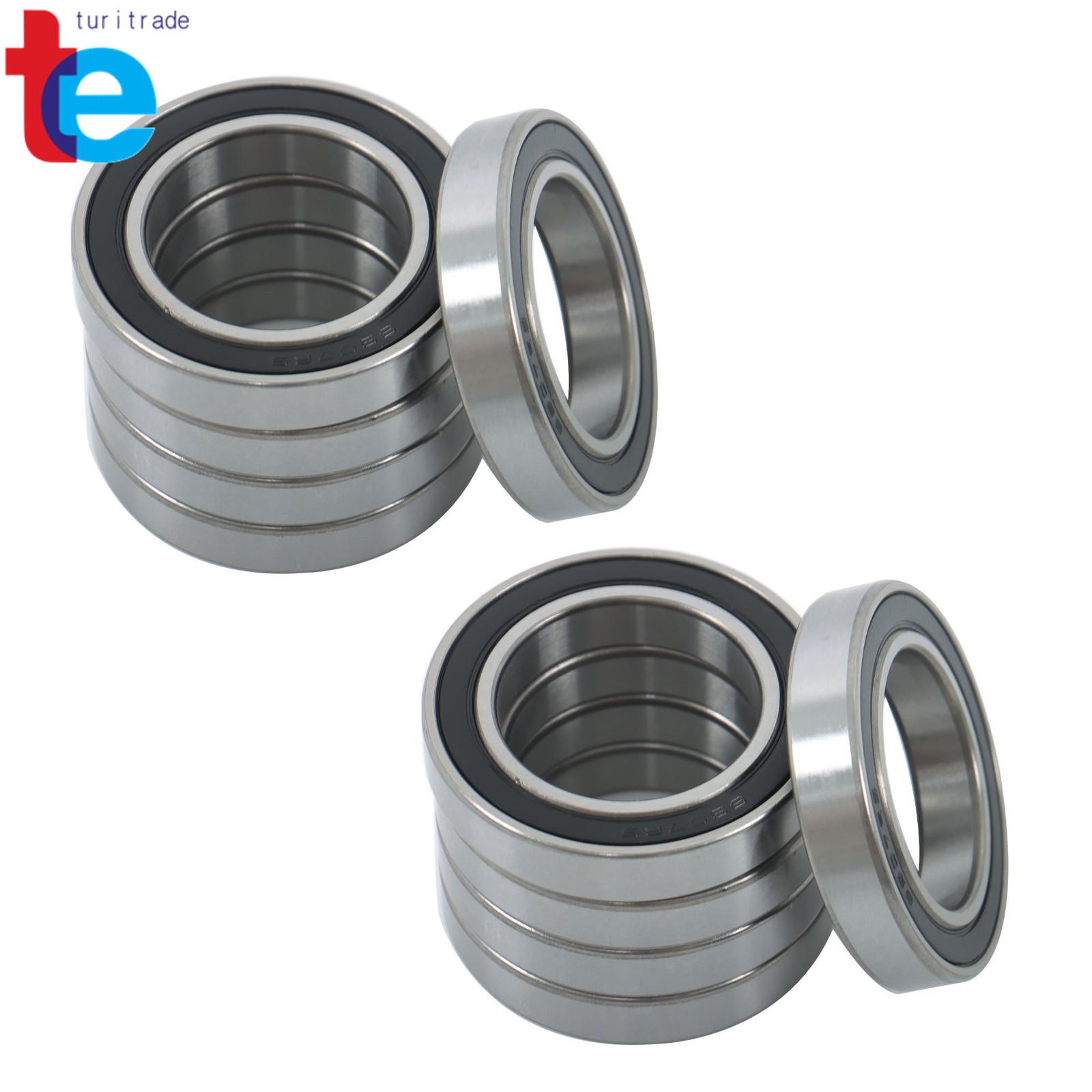 10pcs 6907-2RS Sealed Ball Bearings 35mm x55mm x10mm Industrial