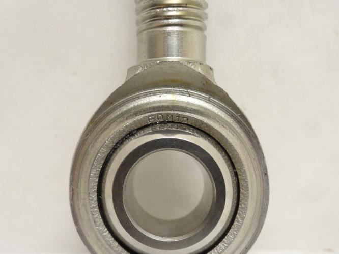 186544 New-No Box; Asahi FDM12 Rod End Bearing; SS; 12mm Bore; 12mm Shaft OD
